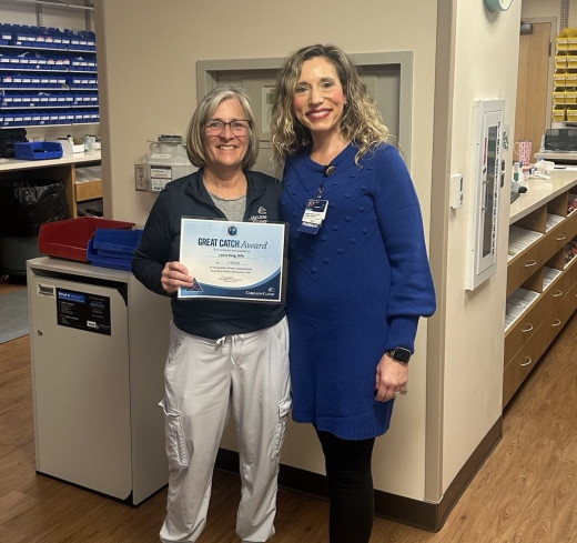 Leslie King, RPh, Jessica Saville, PharmD, MHA