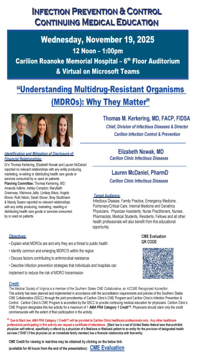 CME promotional flyer