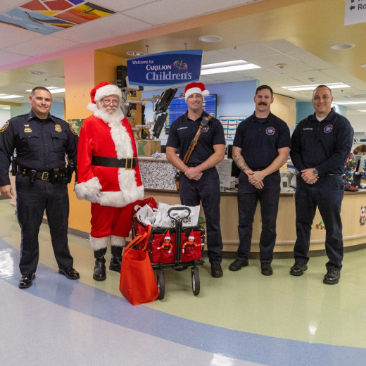 Santa and First Responders