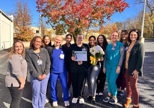 Asia Myers and her Velocity Care team
