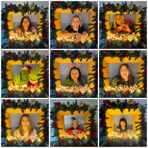 CVI Team: Jessica Brown, Lindsay Young, Sarah Henshaw, The Grinch, Kristy Massey, Annie Terry, Stephanie Voss, Kristy Mayes, Marguerite Underwood