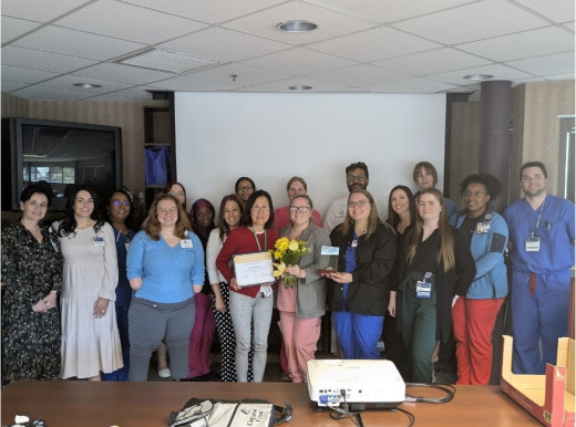 Dr. Ie and her Pulmonary Med team