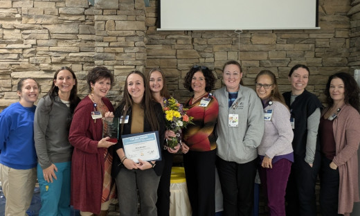 Missy Wickline and her CNRV Therapy and Rehab team