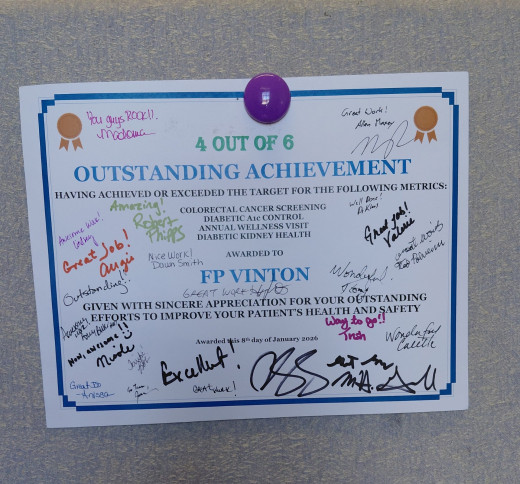 Certificate of Achievement