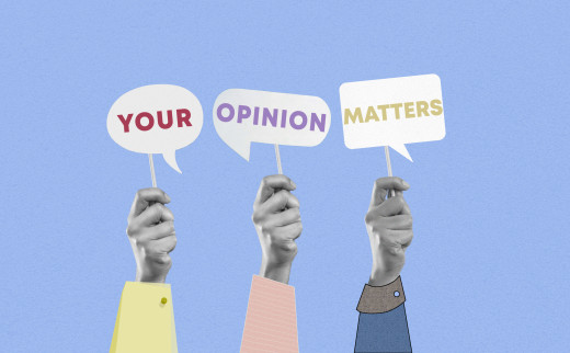 your opinion matters