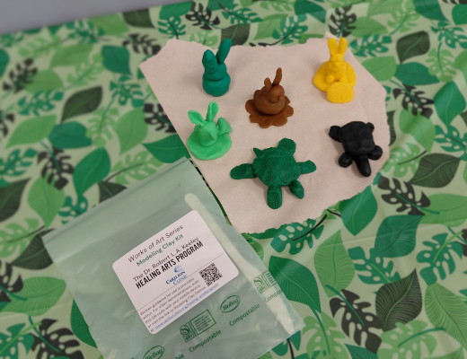 Fun with clay. Thank you, Carilion Wellness and the Healing Arts Program!
