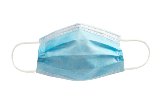 blue surgical mask