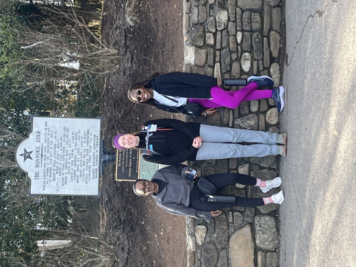Kari Decker and Taylor Williams collaborated to create an opportunity to guide hikes for international RN staff to explore their new home in Roanoke!