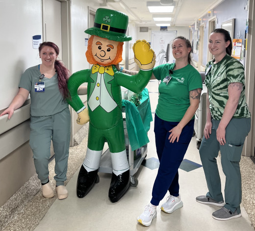 Day Shift St Patrick's Day Rounding