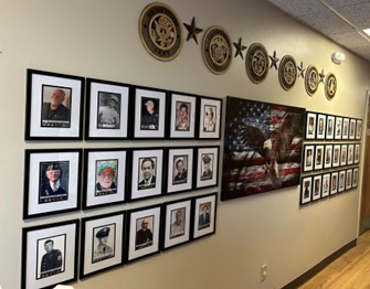 We Honor Veterans Memorial Wall 