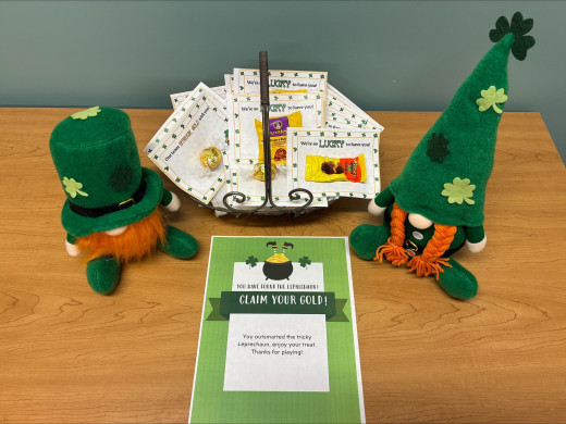 Scavenger hunt gold prizes 