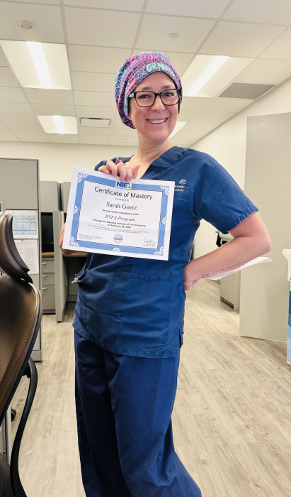 Sarah Goetz, BSN, RN, CNOR, RNFA