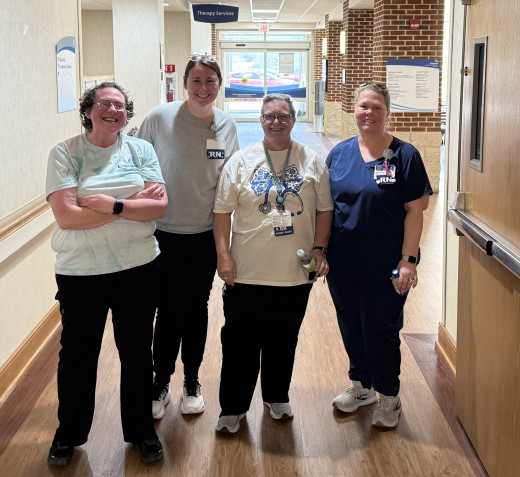 CRBH walkers led by Deneen Davis