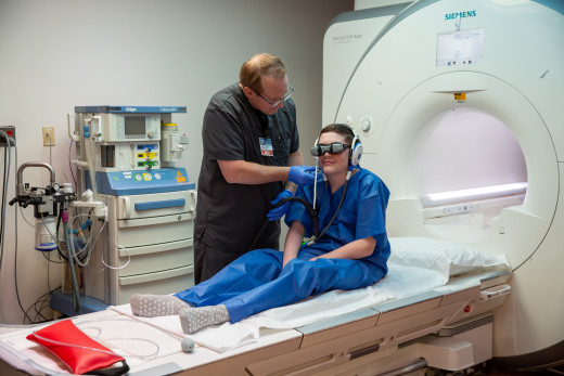 Elias Dalton Uses MRI Goggles