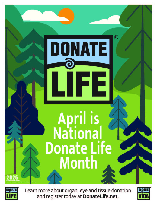 April is Donate Life Month!