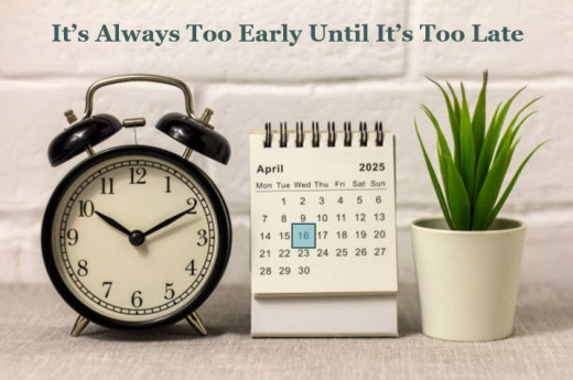 Alarm clock with calendar showing April 16