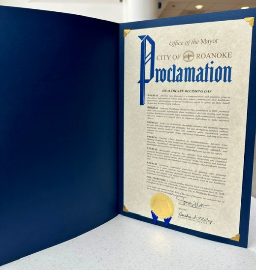 City of Roanoke Proclamation 