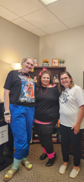 Carilion Proud Throwback  - Christiansburg Gastro Team    Sarah Addington, Erin Cangas, Amanda Kitchner