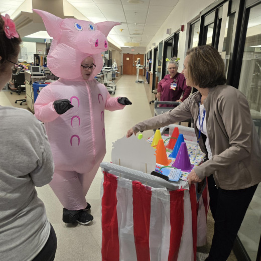 CCU Team (4 members) PD Patient Experience Carnival Rounding