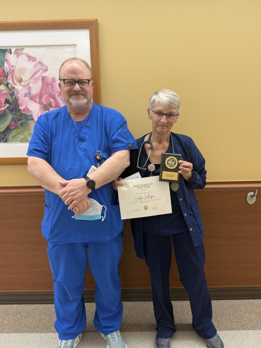 Cindy Gillespie and Operations Manager Eddie Wood