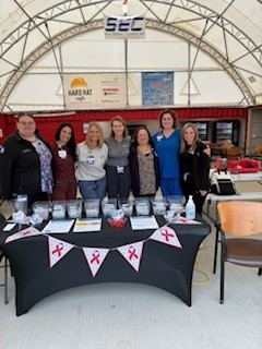 Carilion Cancer Care Navigation Team Participates in Safety Fair for Construction Workers at Carilion Taubman Cancer Center