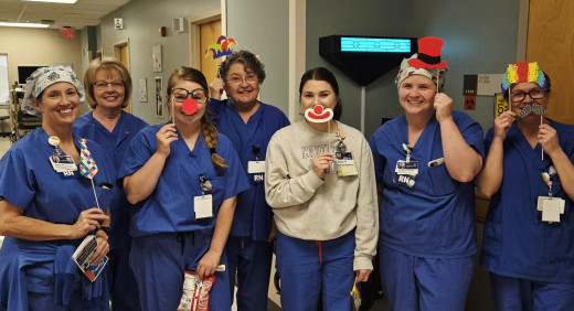 ENDO Team (7 members) PD Carnival Rounding Nurses Week