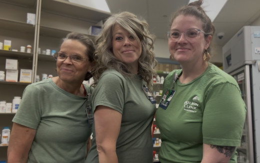 Riverside 3 Team; Barbara, Kelli and Melissa