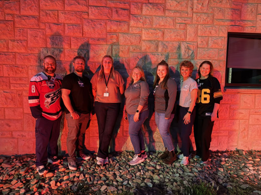 Nursing Leadership Team (7 members) Light Up the Sky Red Nurses Week