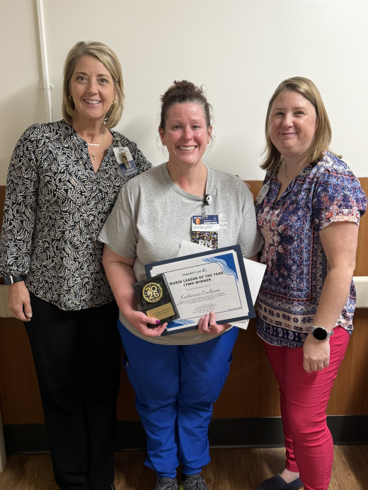 Katherine Cockram - CFMH Nurse Leader of the Year