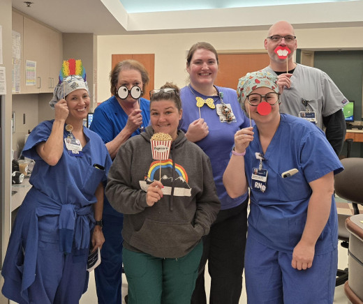 SDS Nursing Team (6 members) PD Carnival Rounding CNRV Nurses Week