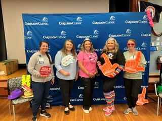 Transition to Practice Team photo booth! 
