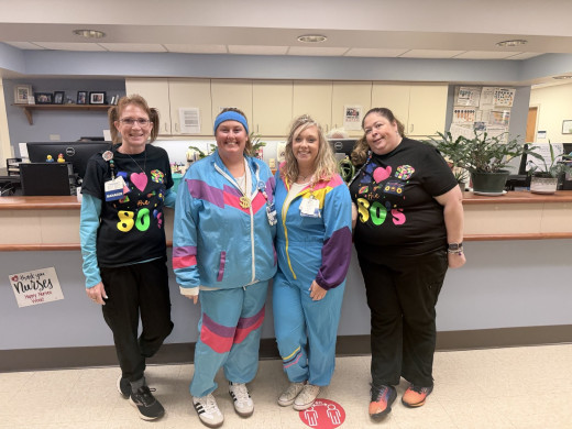 Throw back to the 80s at Carilion Clinic Family Medicine Wytheville.