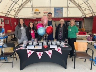 Carilion Cancer Care Infusion Team Participates in Safety Fair for Construction Workers at Carilion Taubman Cancer Center