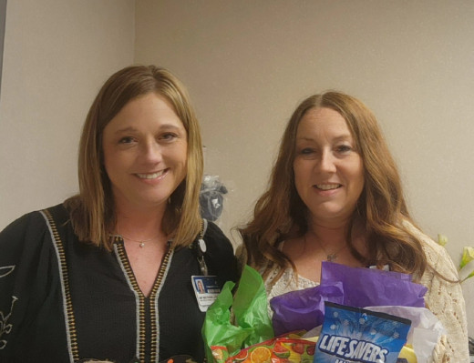 Amy Matthews, NRV Rehab Manager and Sheena Gum, NRV Rehab CTL