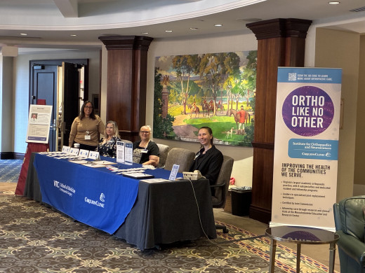 Members of our HR E&OD team who supported the event on-site — Jacqueline DeMarco, Lois Kessler, Beth Teller, and Delaney Basso