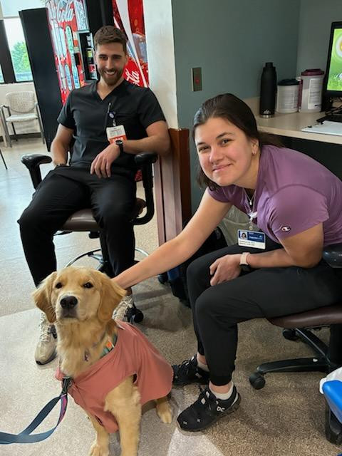 Meadow Visits the CNRV CCU Team