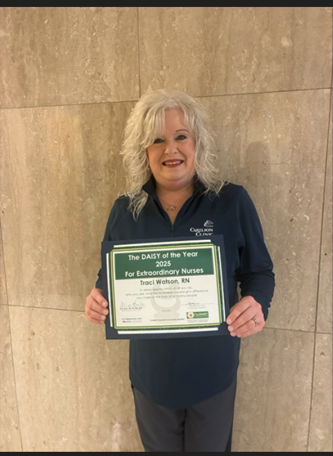 Traci Watson, RN Daisy of the Year CTCH