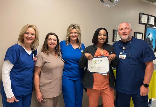 CTCH Imaging Team Members - Tammy Hale, April Rose, Terri Brewster, Tara Harris and Willie Sparks