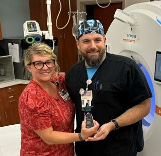 Matthew Johnston received Vision Award 