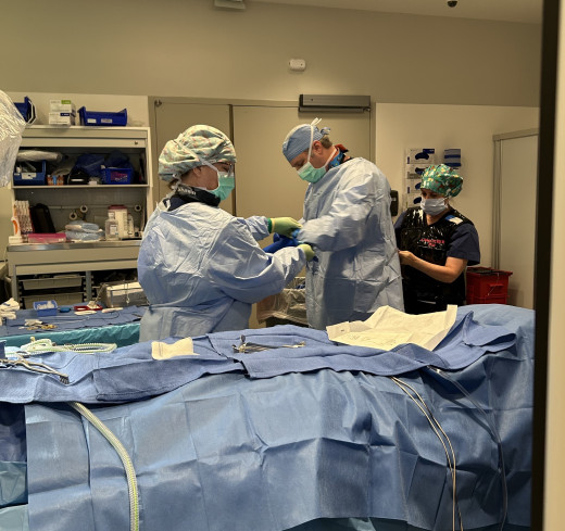 Inaugural Case for Dr. Ben Mulkey