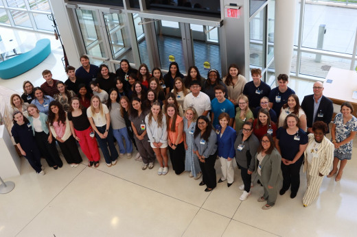 Intern closing ceremony group picture