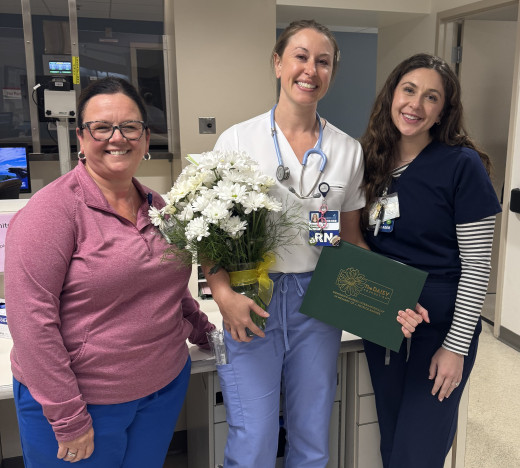 Congratulations to Kiersten Flaws, RN for Winning the DAISY Award!