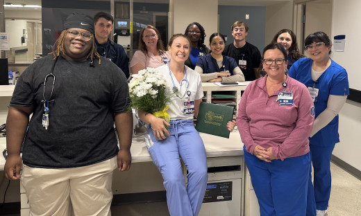 Congratulations to Kiersten Flaws, RN for Winning the DAISY Award!