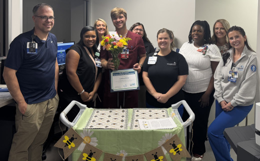 Congratulations to Landon Niday for winning the BEE Award!