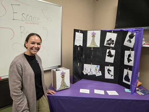 Melanie David and HAI Escape Room at Giles Education Day 2026