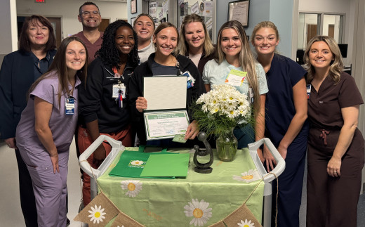 Congratulations to Natalia Mianowski, RN for winning the DAISY Award!