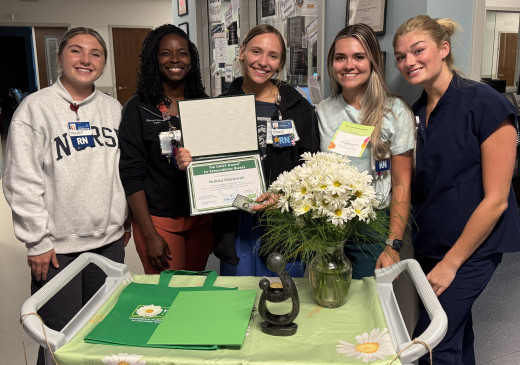 Congratulations to Natalia Mianowski, RN for winning the DAISY Award!