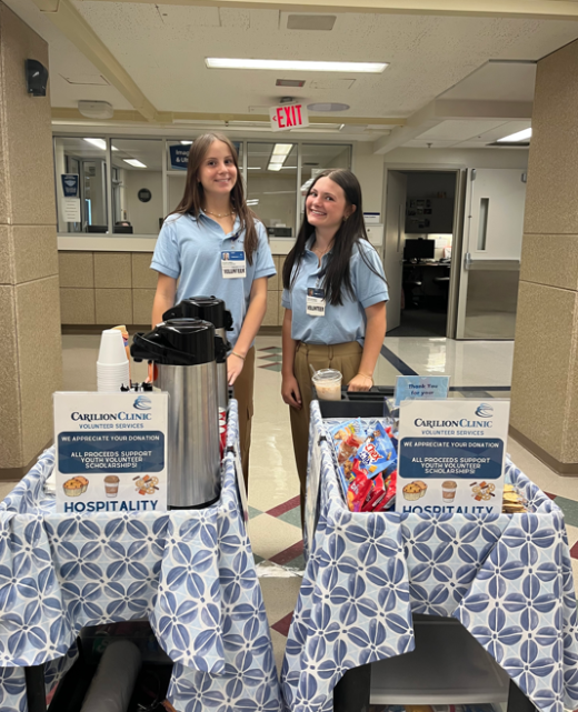 Hospitality Cart Youth Volunteers