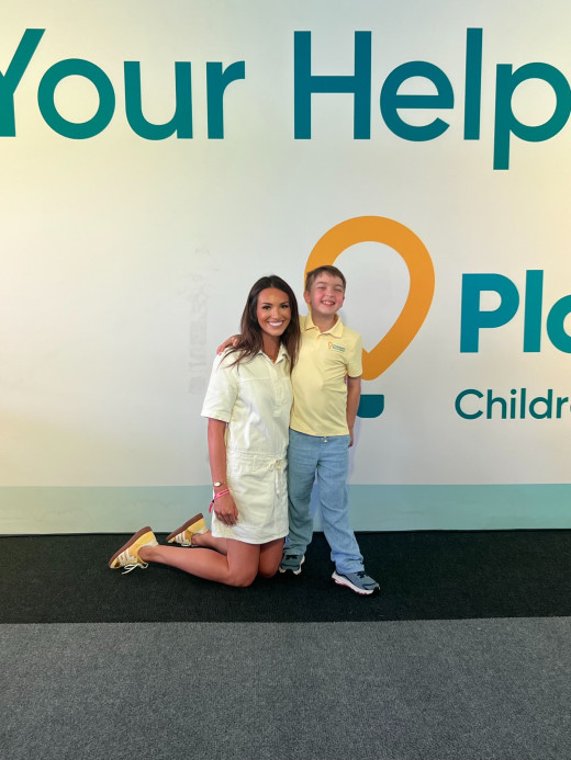 Macy Ware, Director of Children's Miracle Network at the Carilion Clinic Foundation at the National Children's Miracle Play Yellow Golf Tournament, the Memorial Golf Tournament.