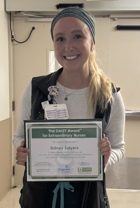 Congratulations Sydney Salyers, RN!